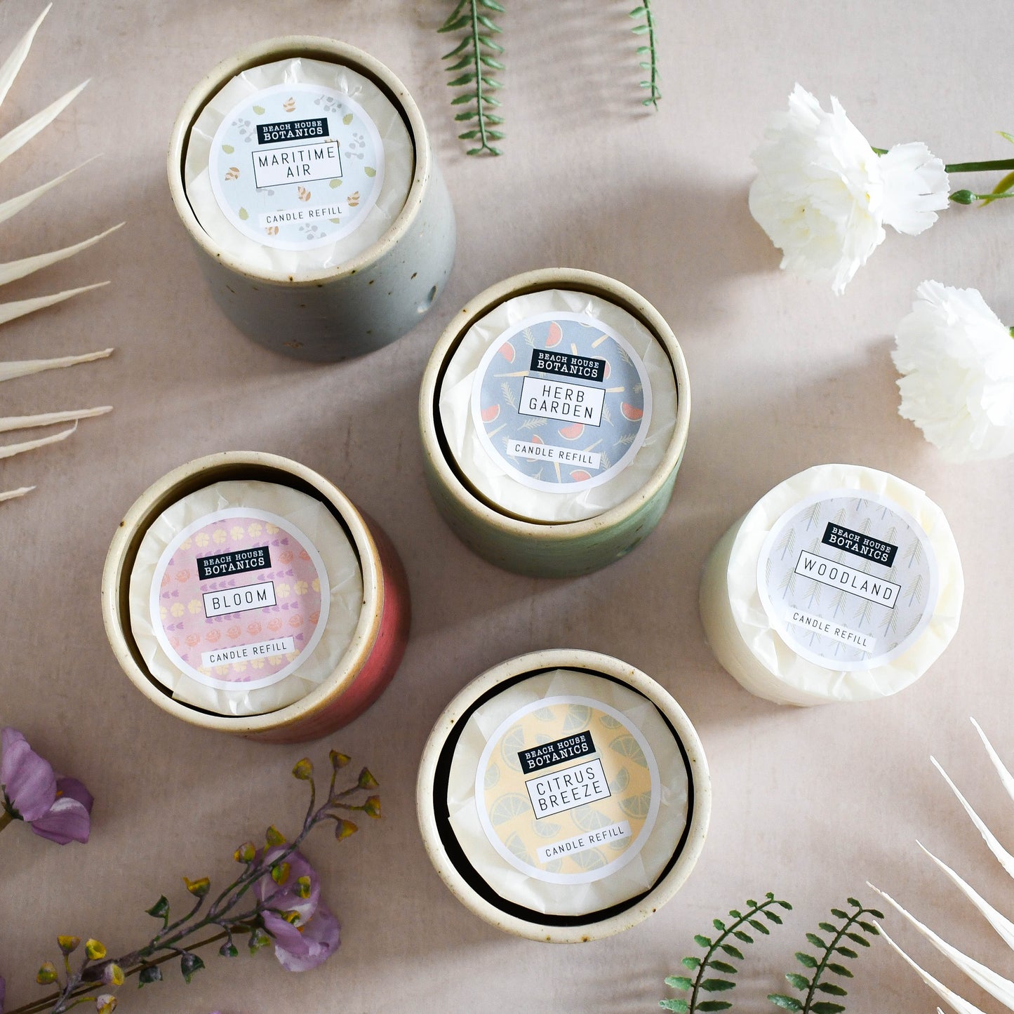 Essential Oil Candle Refills